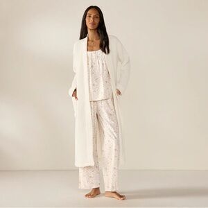 NWT Coyuchi Unisex Organic Waffle Robe
